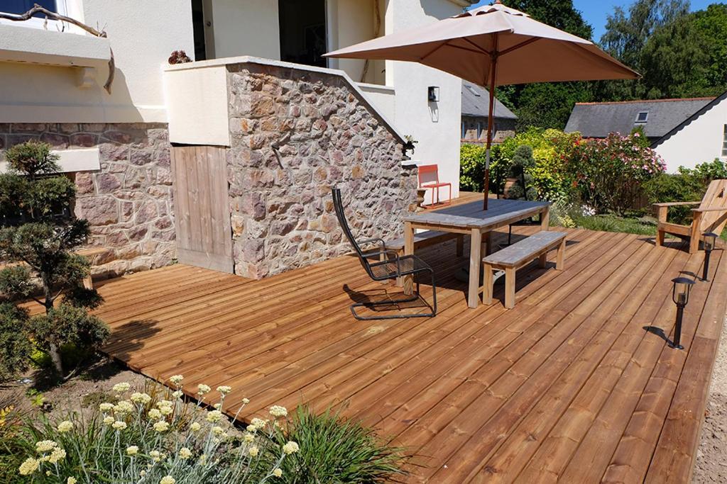 Vila Kerpalud, Maison Neo-Bretonne, Pres De Paimpol Ploubazlanec Exteriér fotografie